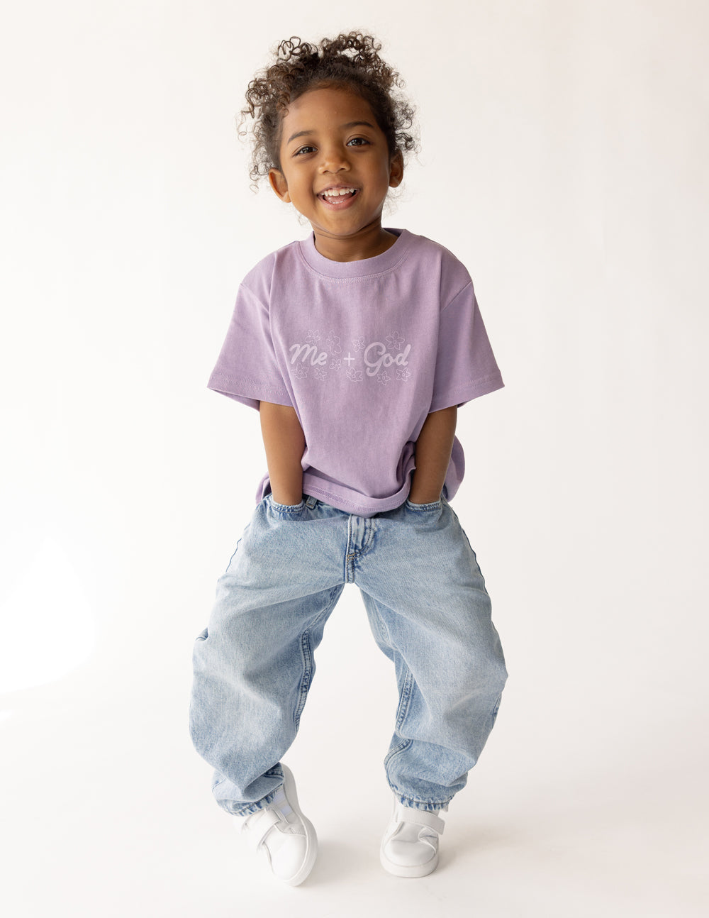 Camiseta infantil "Yo más Dios"