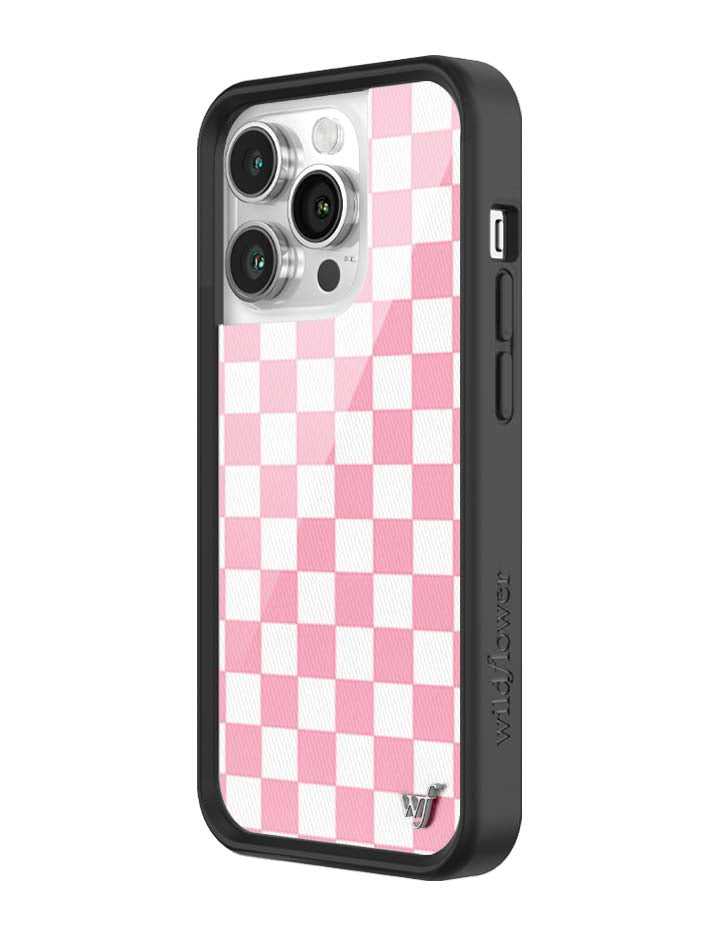 Checkers | Pink iPhone Case