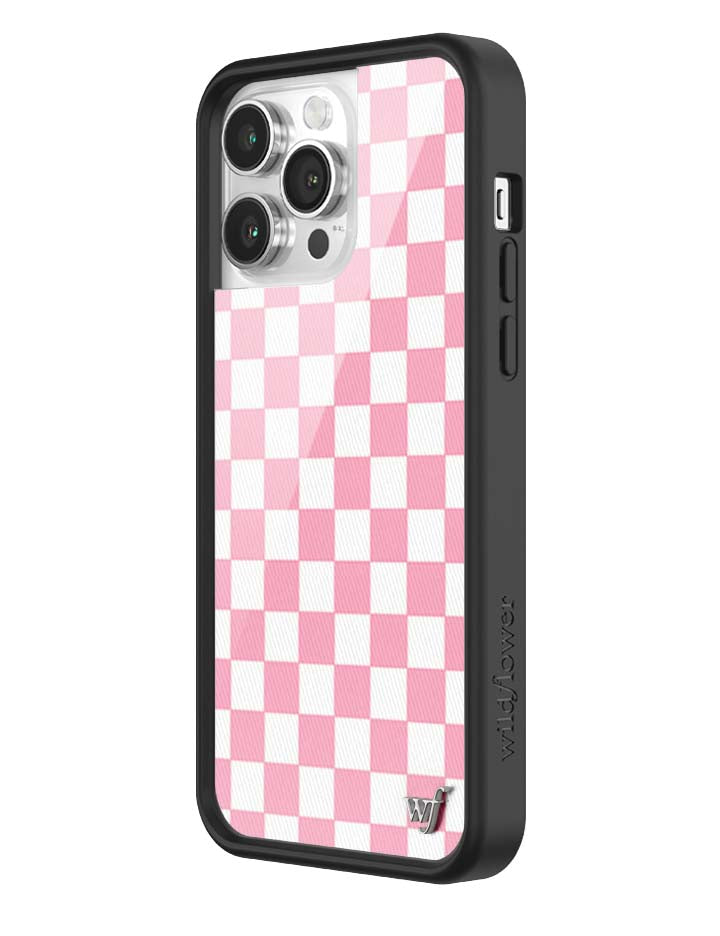 Checkers | Pink iPhone Case