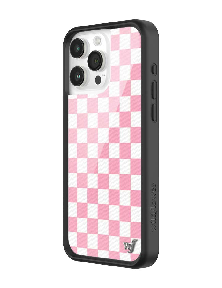 Checkers | Pink iPhone Case