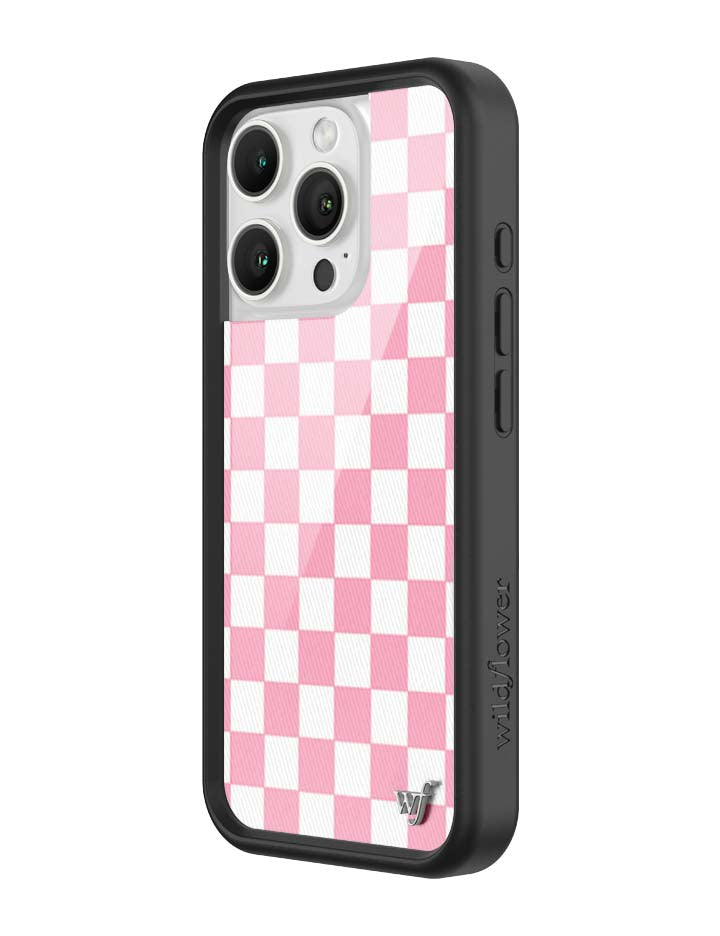 Checkers | Pink iPhone Case