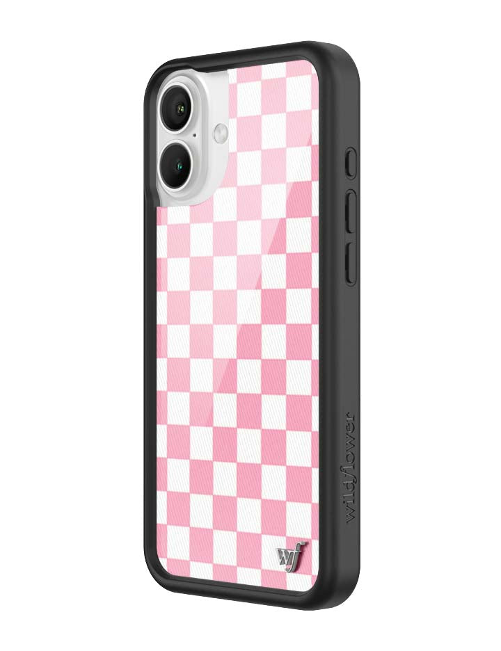 Checkers | Pink iPhone Case