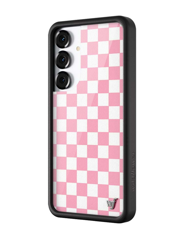 Checkers | Pink Samsung Galaxy Case