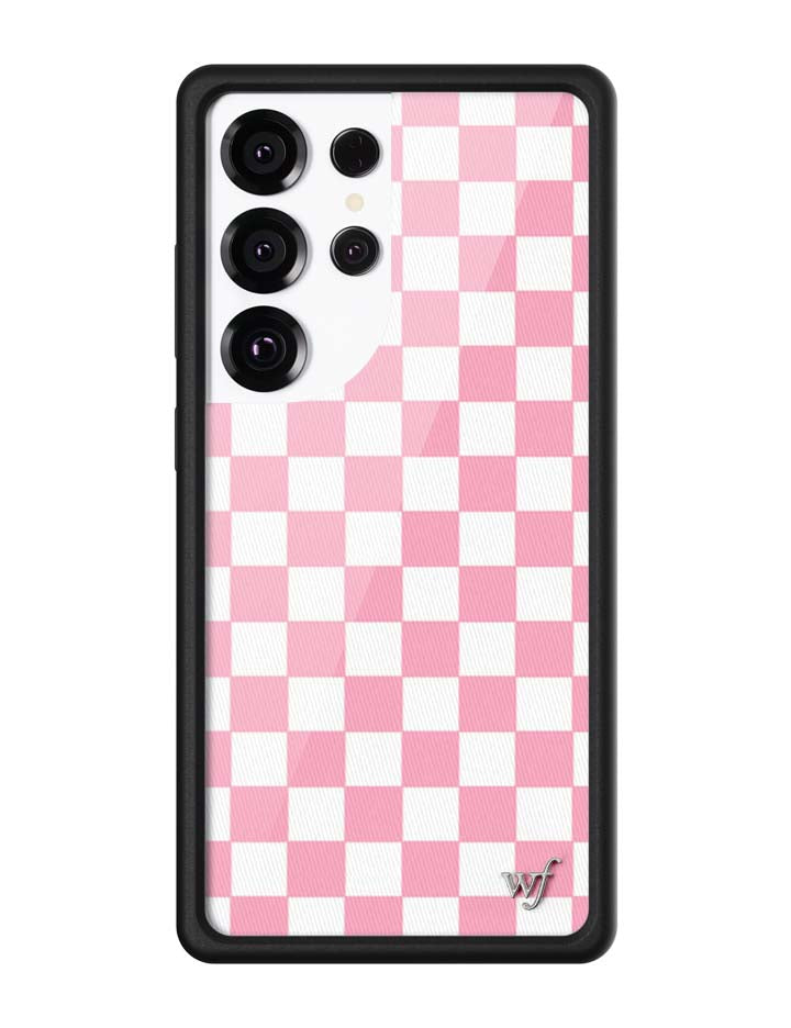 Checkers | Pink Samsung Galaxy Case