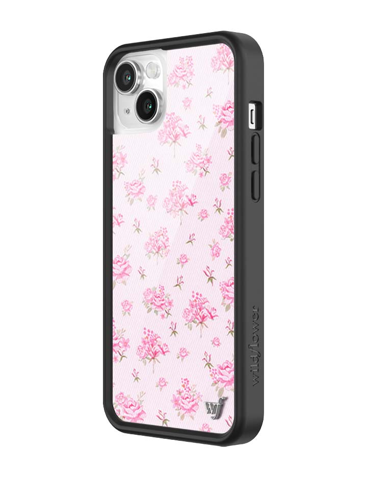 Forget Me Not Floral | Pink iPhone Case