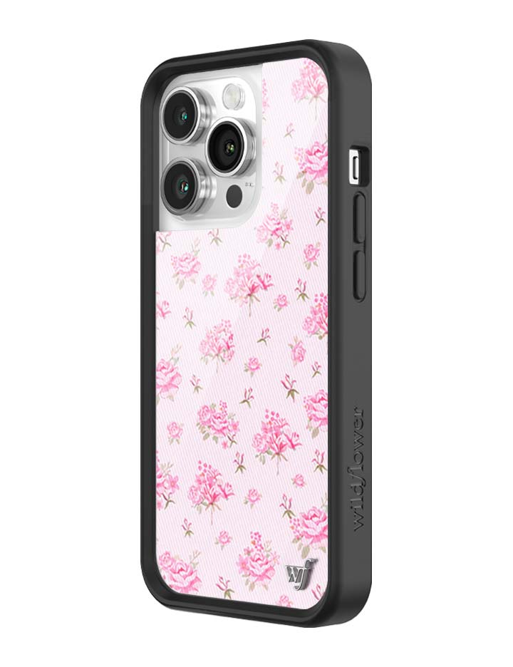 Forget Me Not Floral | Pink iPhone Case