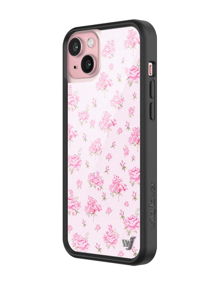 Forget Me Not Floral | Pink iPhone Case