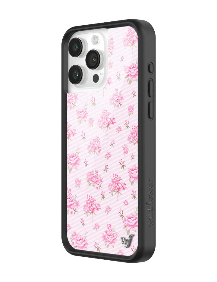 Forget Me Not Floral | Pink iPhone Case