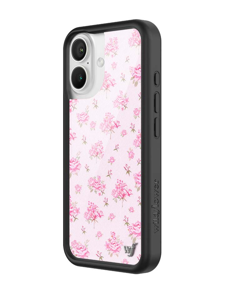 Forget Me Not Floral | Pink iPhone Case