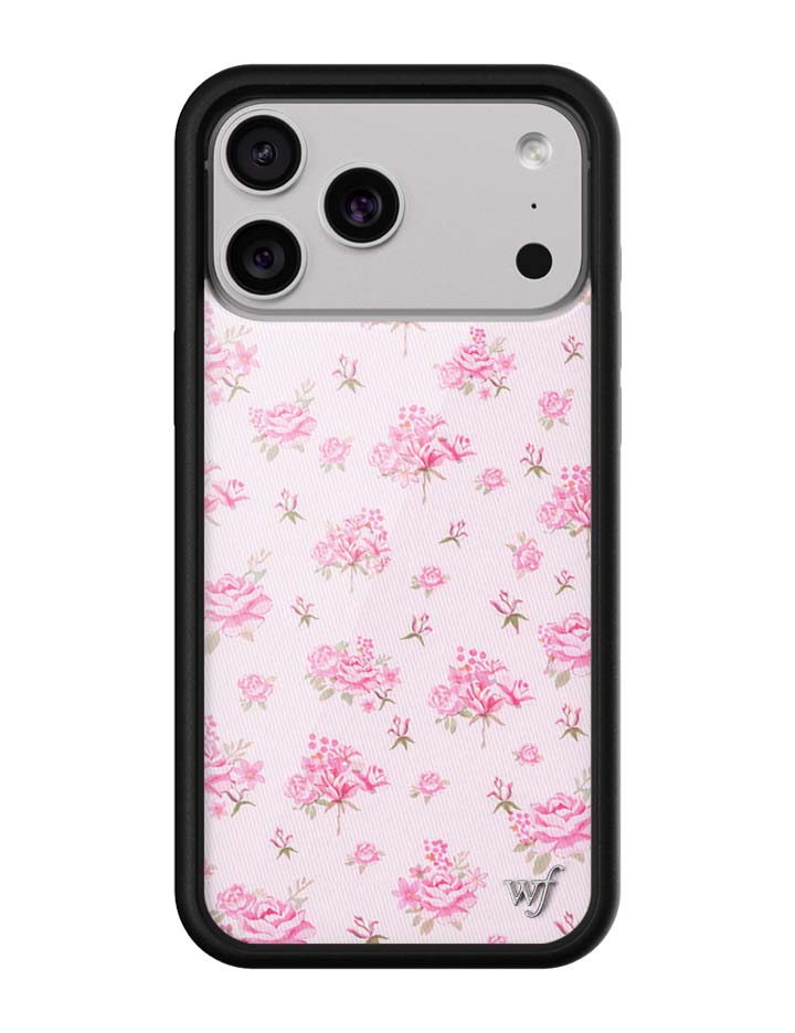 Forget Me Not Floral | Pink iPhone Case