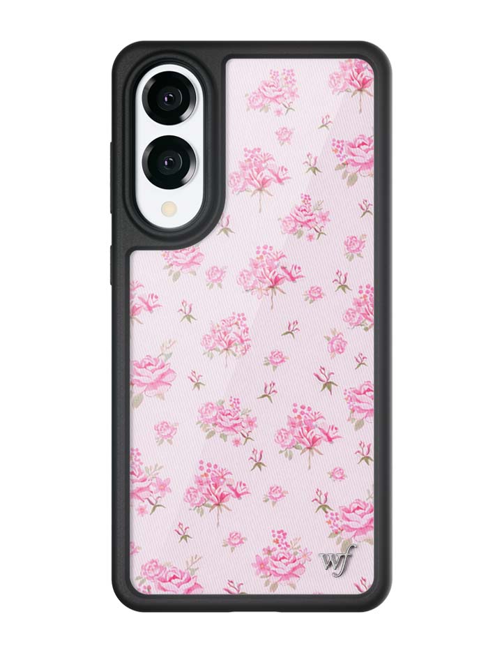Funda para Samsung Galaxy con diseño floral Nomeolvides | Rosa