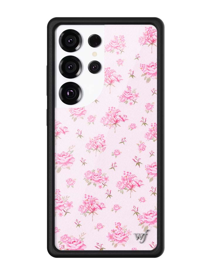 Forget Me Not Floral | Pink Samsung Galaxy Case