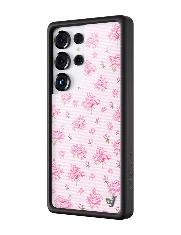 Forget Me Not Floral | Pink Samsung Galaxy Case