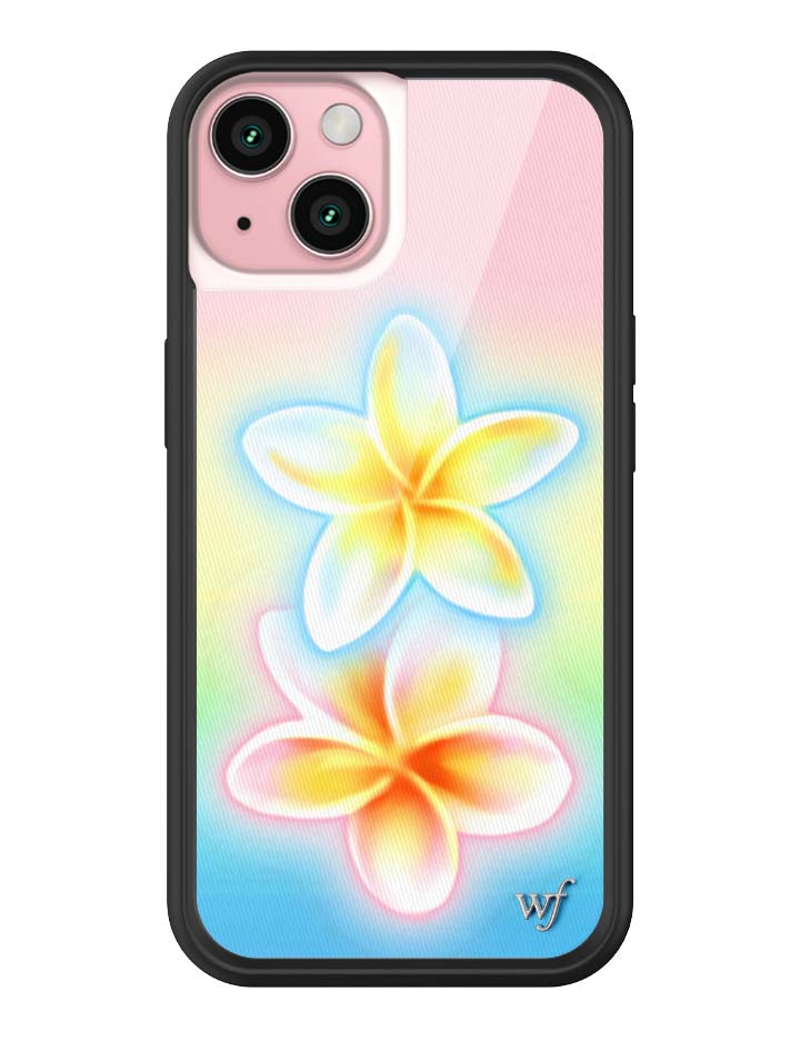 Funda de iPhone de Plumeria Pastel