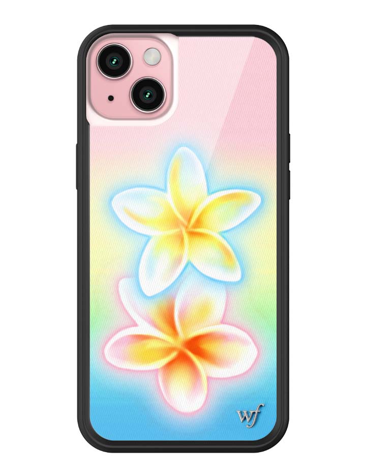 Funda de iPhone de Plumeria Pastel
