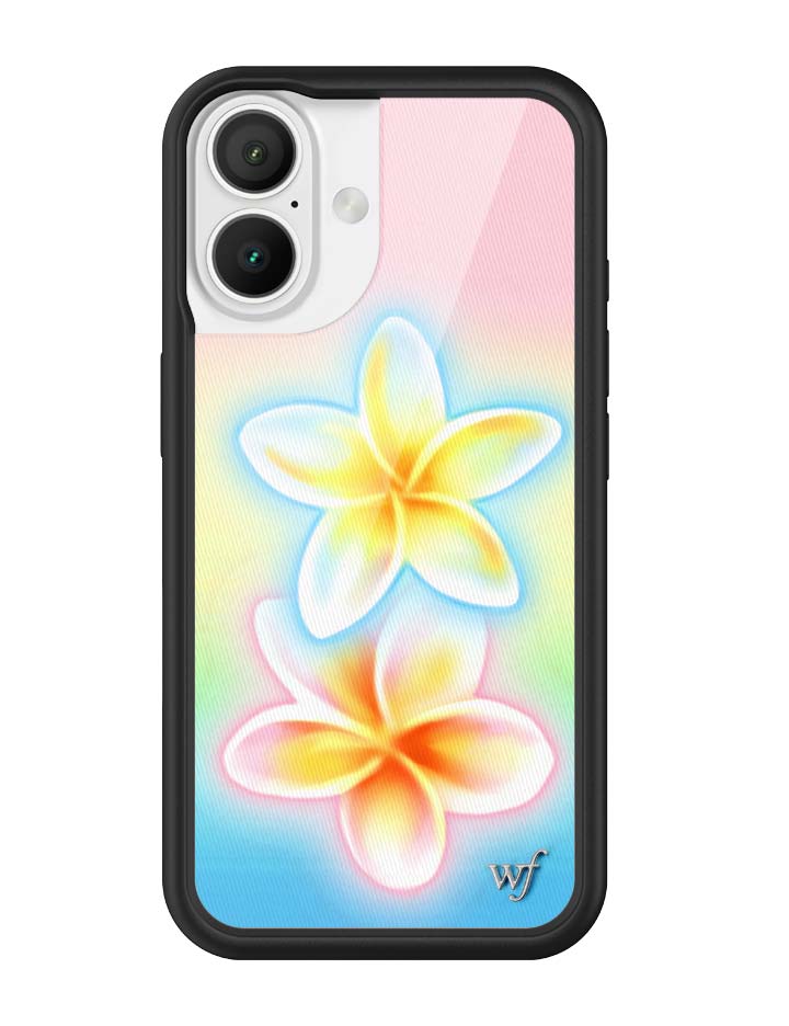 Funda de iPhone de Plumeria Pastel