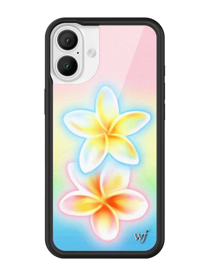 Funda de iPhone de Plumeria Pastel
