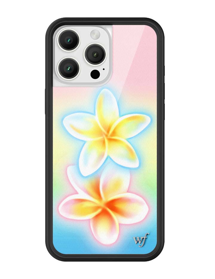Funda de iPhone de Plumeria Pastel