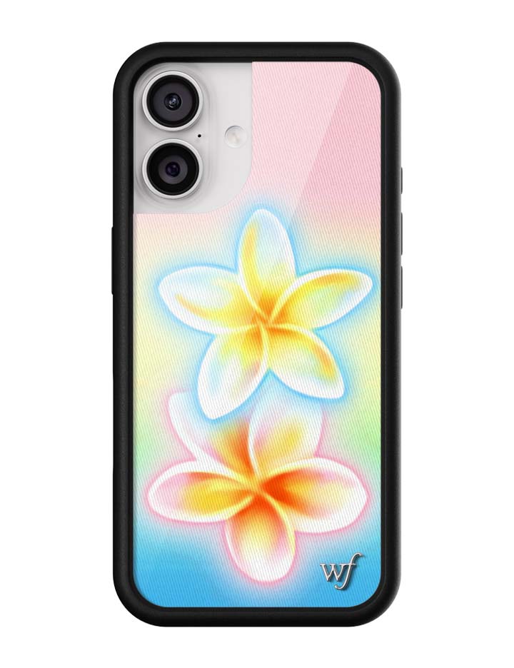 Funda de iPhone de Plumeria Pastel