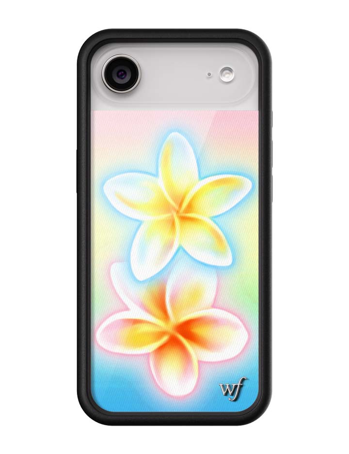 Funda de iPhone de Plumeria Pastel