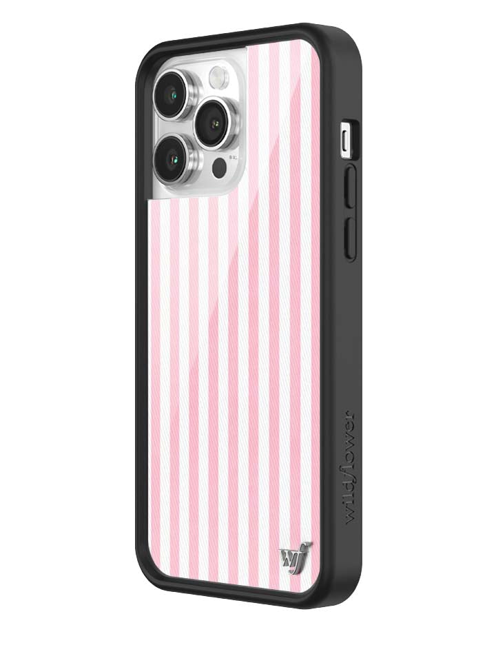 Pink Stripes iPhone Case