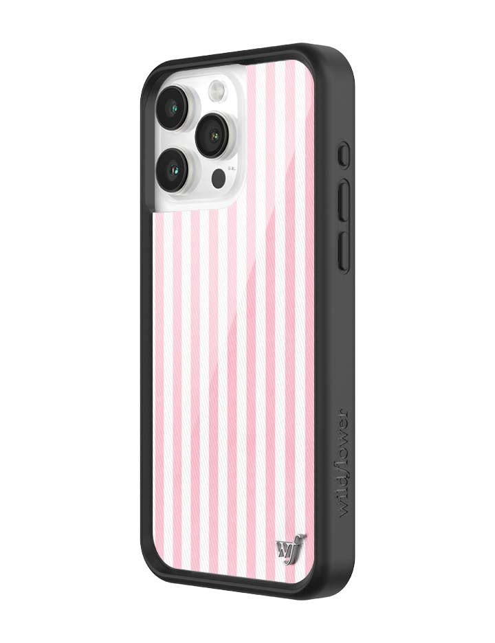 Pink Stripes iPhone Case