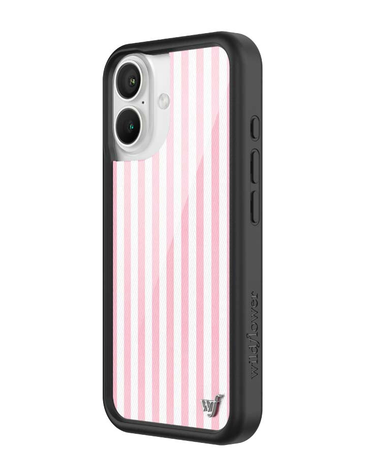 Pink Stripes iPhone Case