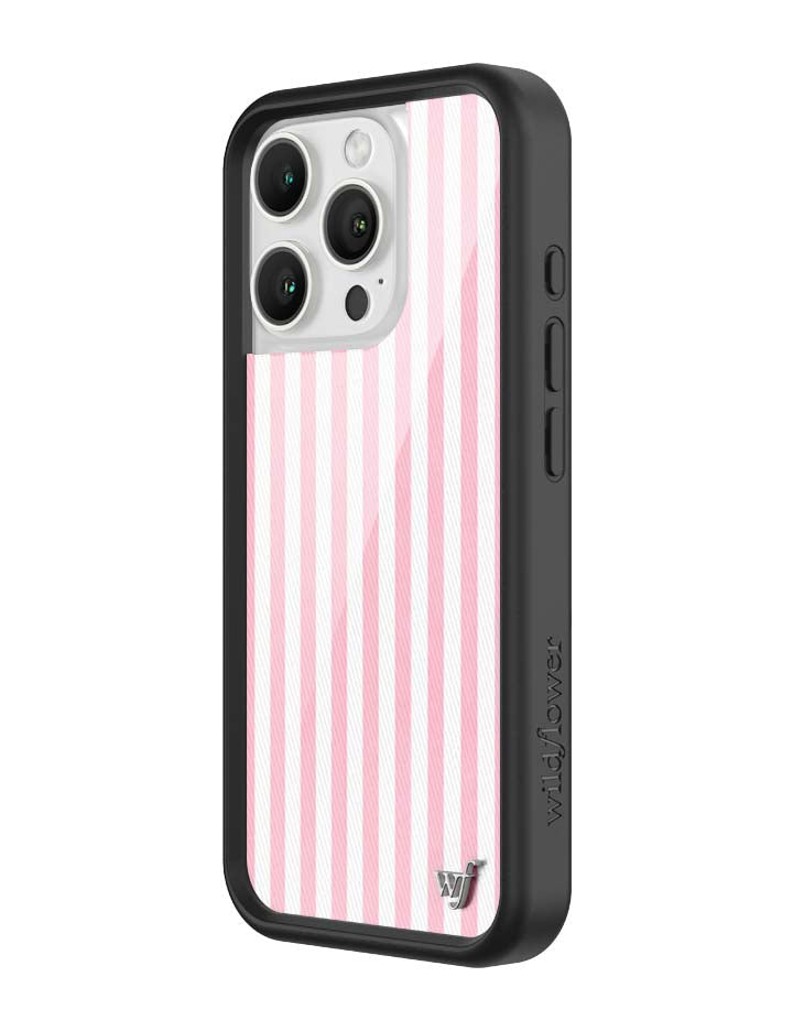 Pink Stripes iPhone Case