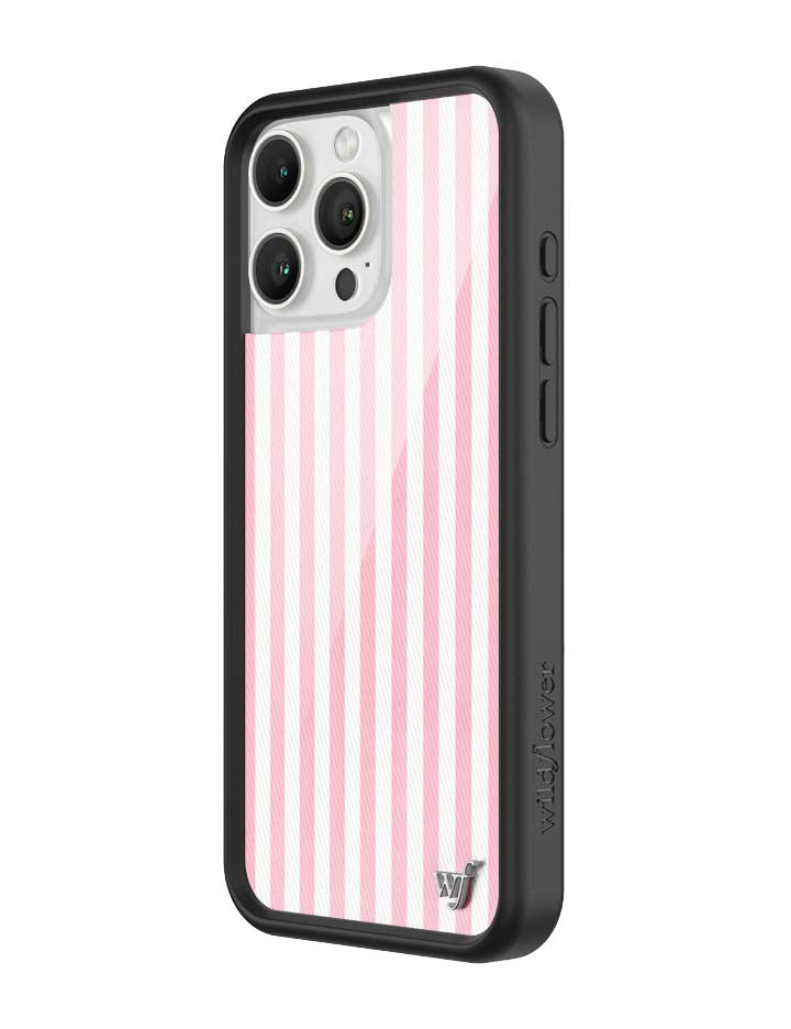 Pink Stripes iPhone Case