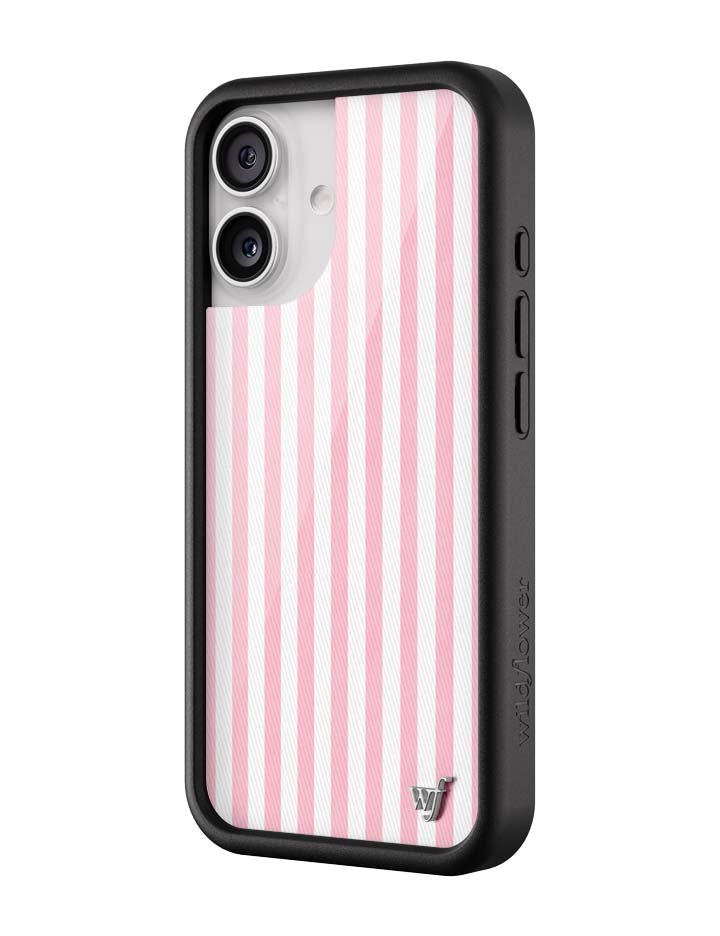 Pink Stripes iPhone Case