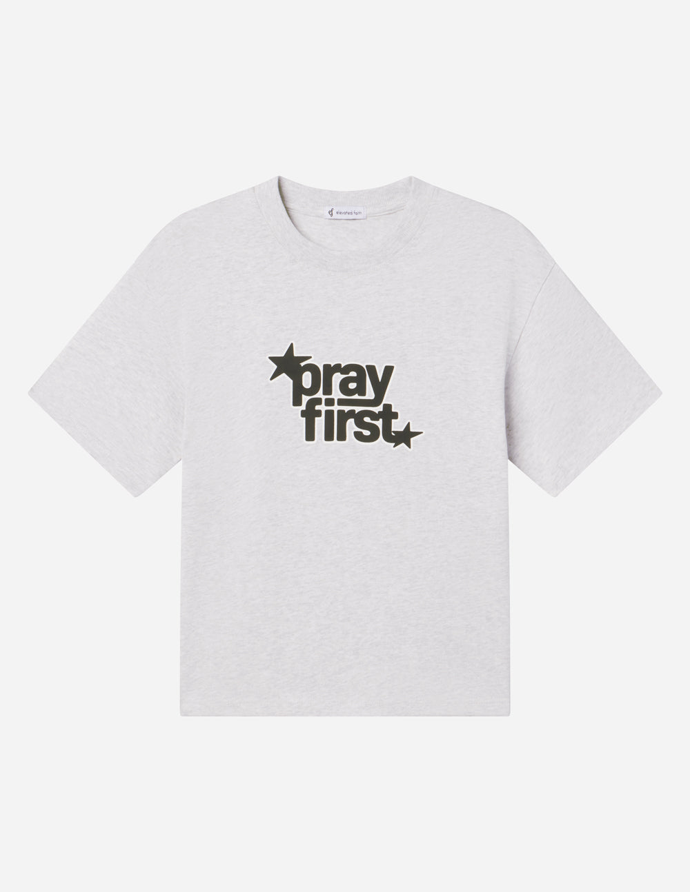 Camiseta gruesa Pray First