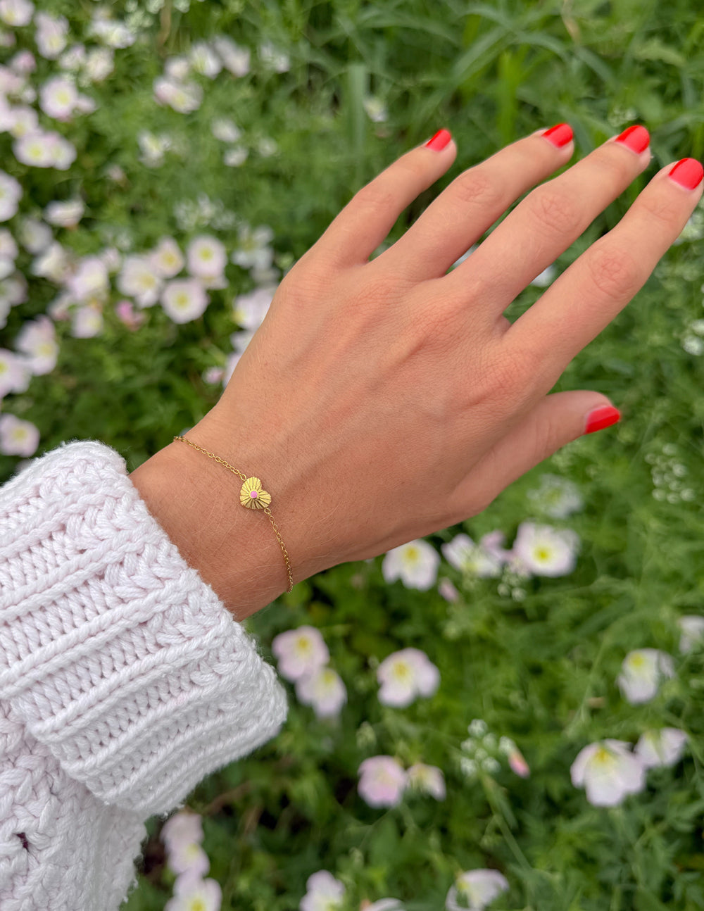 Pulsera de eslabones Pure in Heart
