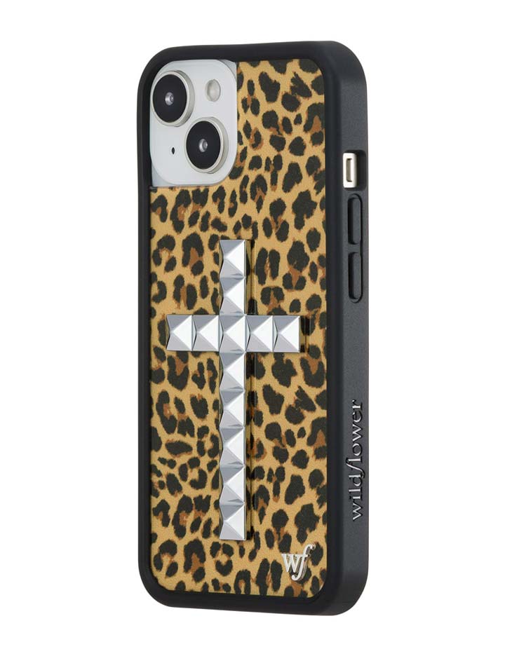 Stud Cross Meow iPhone Case