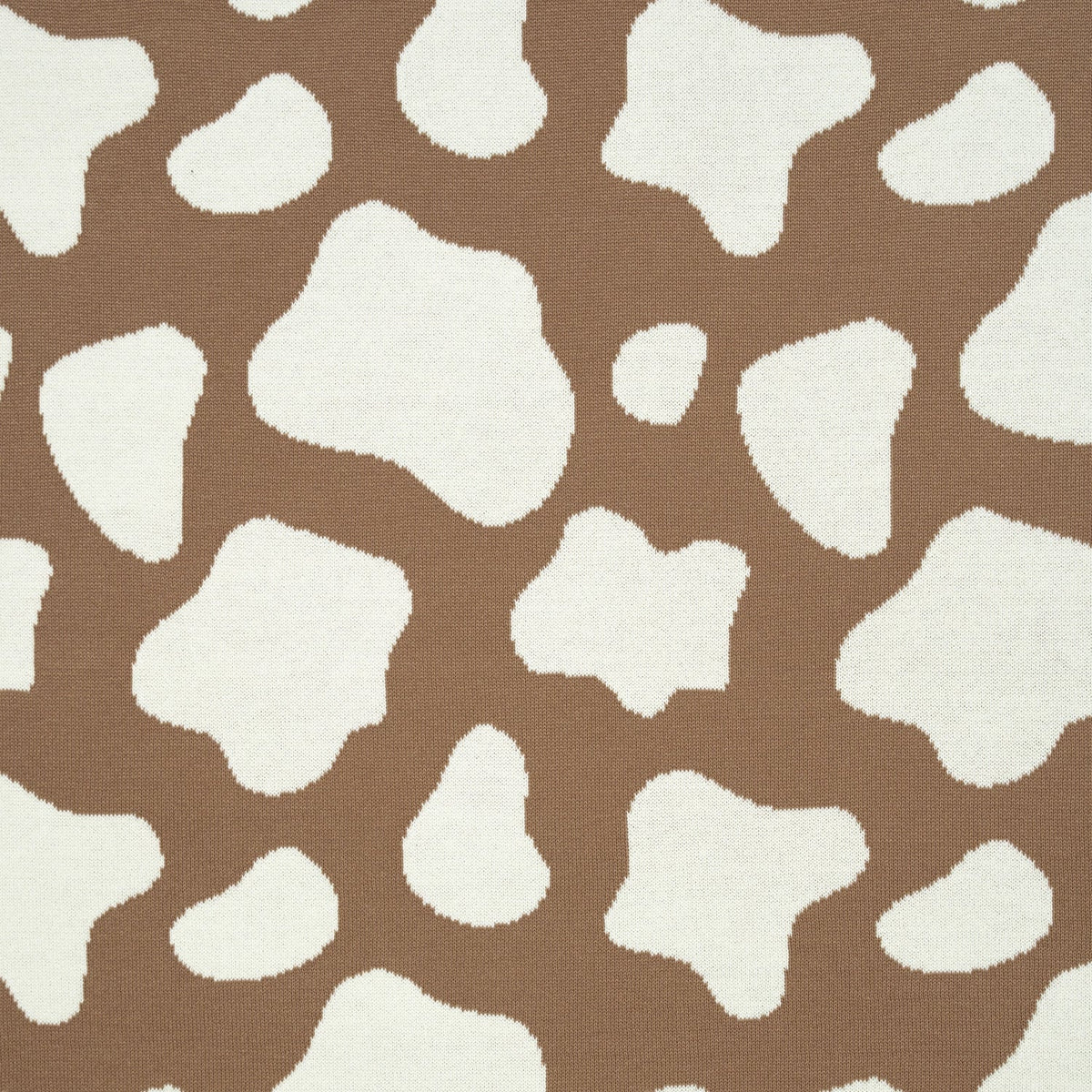 Baby Cow Jacquard Knit Blanket