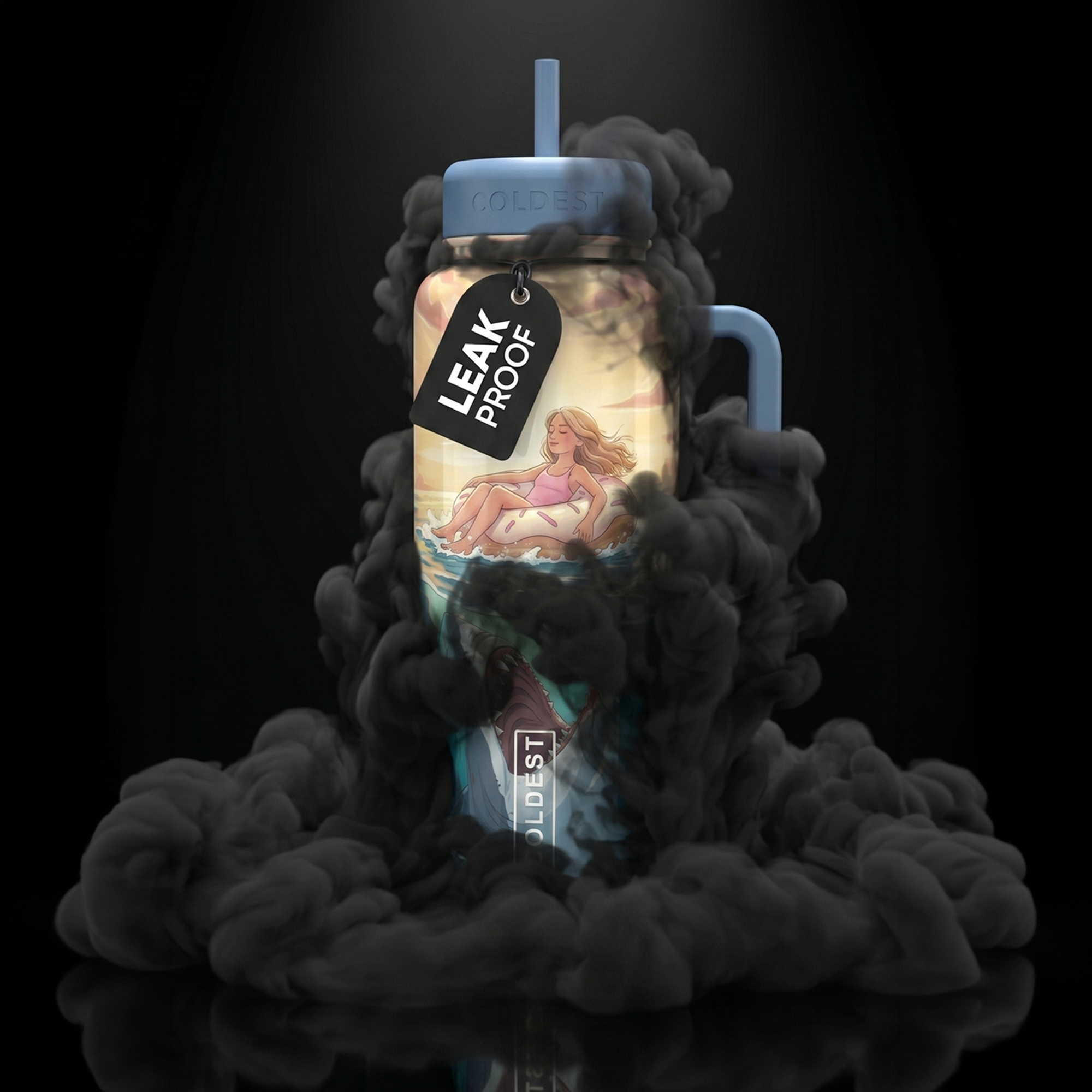 Botella térmica COLDEST Limitless de 24 oz