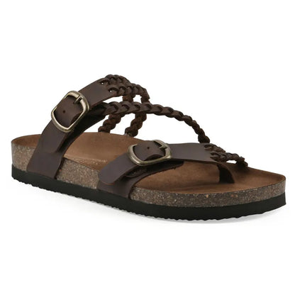 White Mountain Footbeds Sandal - Haziest