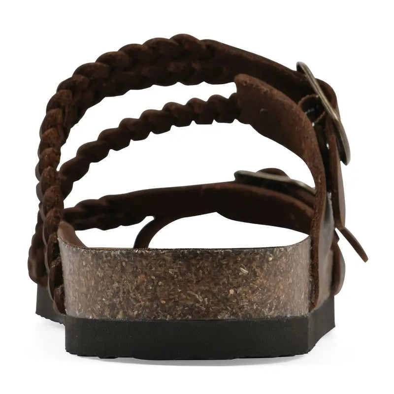 White Mountain Footbeds Sandal - Haziest