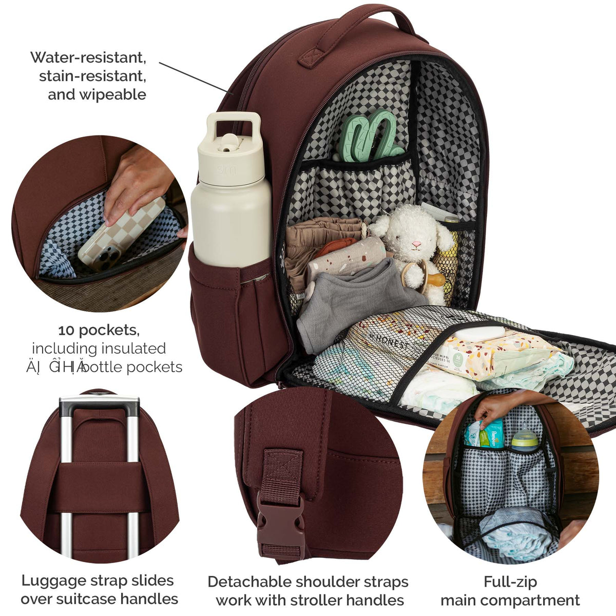 Drift Neoprene Lite Diaper Backpack