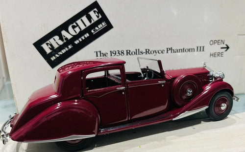 Original photo of 1938 Rolls-Royce Phantom III Model Car