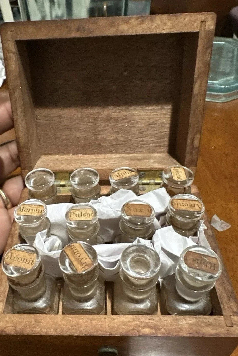Original photo of 1880s Lewis Sherman Milwaukee Medicine Bottles
