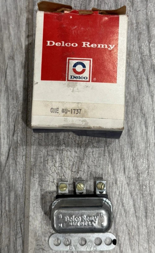Original photo of Delco Remy U-1737 6V Horn Relay, Part 1116775