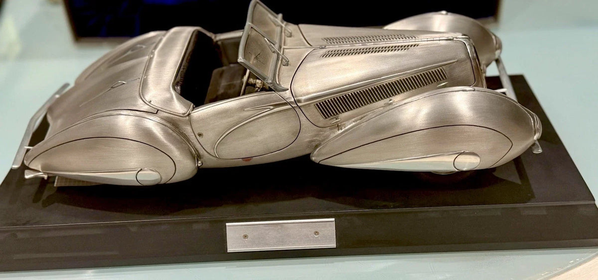 Original photo of Franklin Mint 1937 Delahaye 135M Pewter Model, 1:12