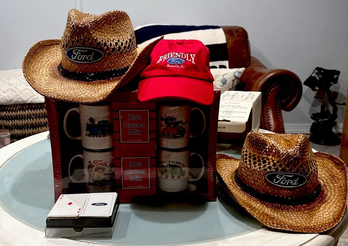 Original photo of Ford Truck Cocoa Mug and Hat Set