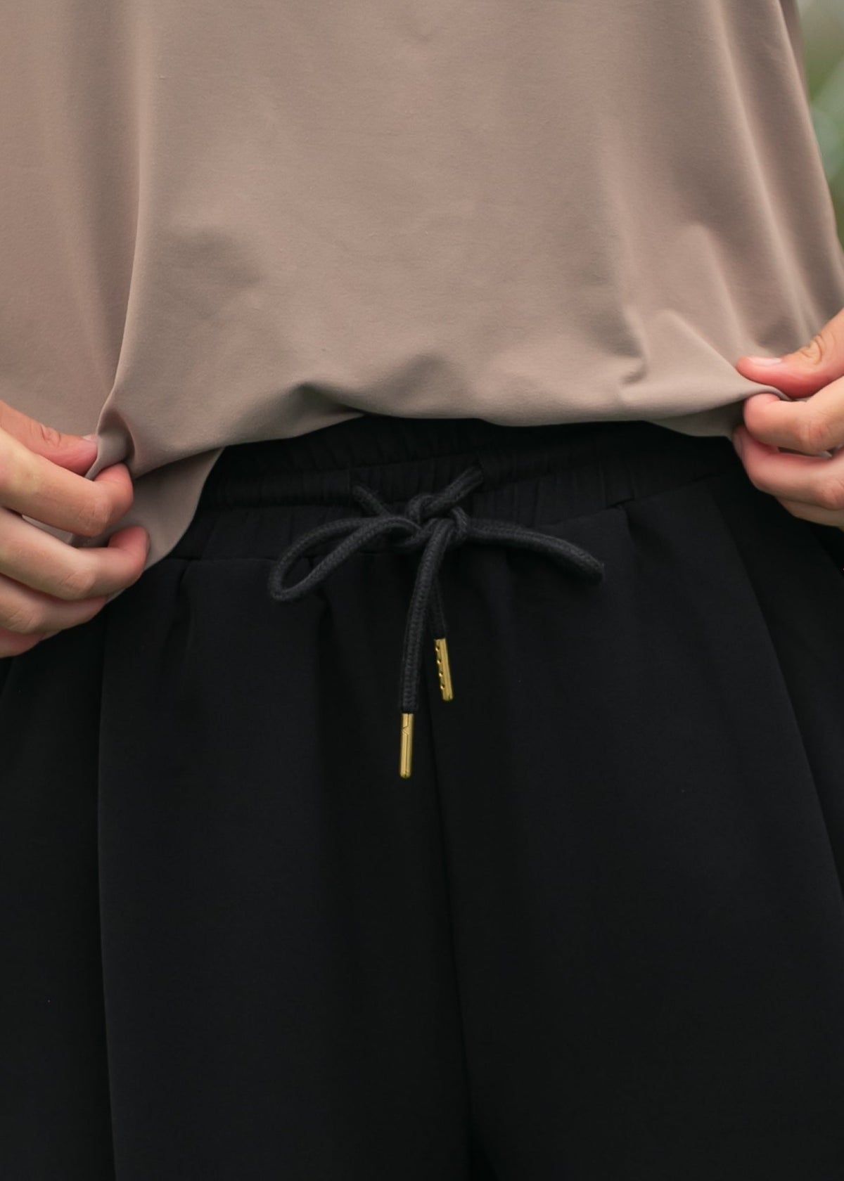 Pantalones deportivos Nina de pernera ancha