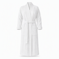 Turkish Cotton Terry Cloth Pleated Bathrobe