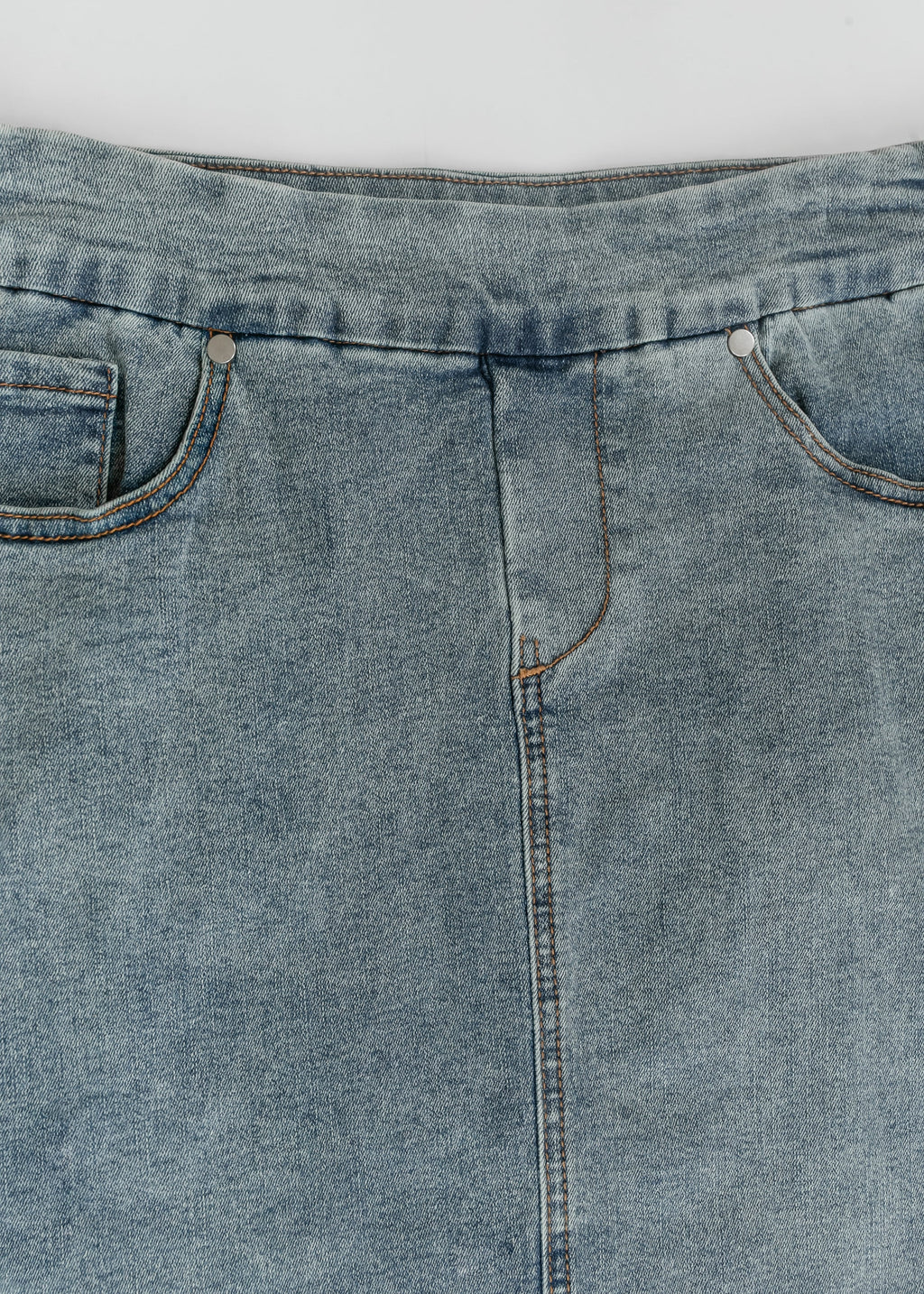 Falda vaquera midi Sandra Classic Wash