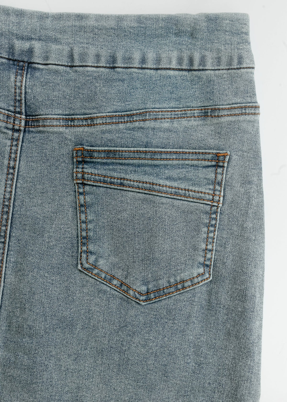 Falda vaquera midi Sandra Classic Wash