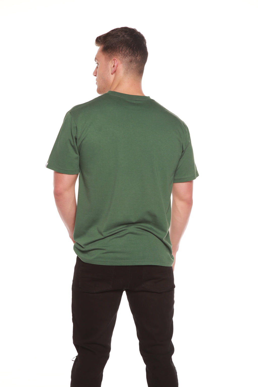 Men's short-sleeved bamboo t-shirt - classic fit