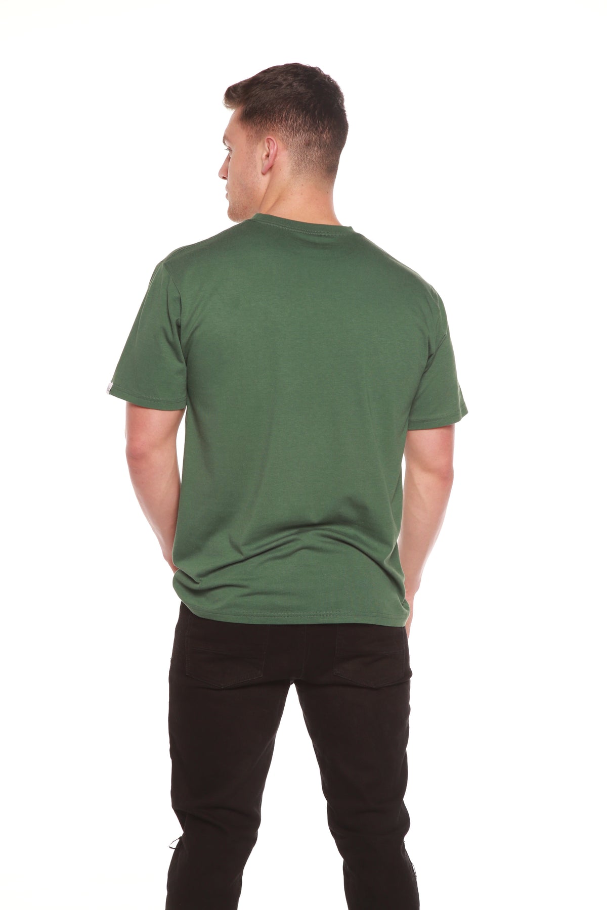 Men's short-sleeved bamboo t-shirt - classic fit