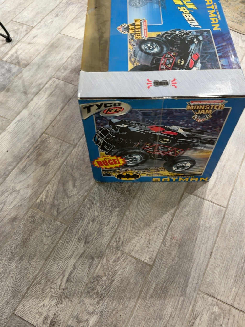 Tyco RC Batman box side